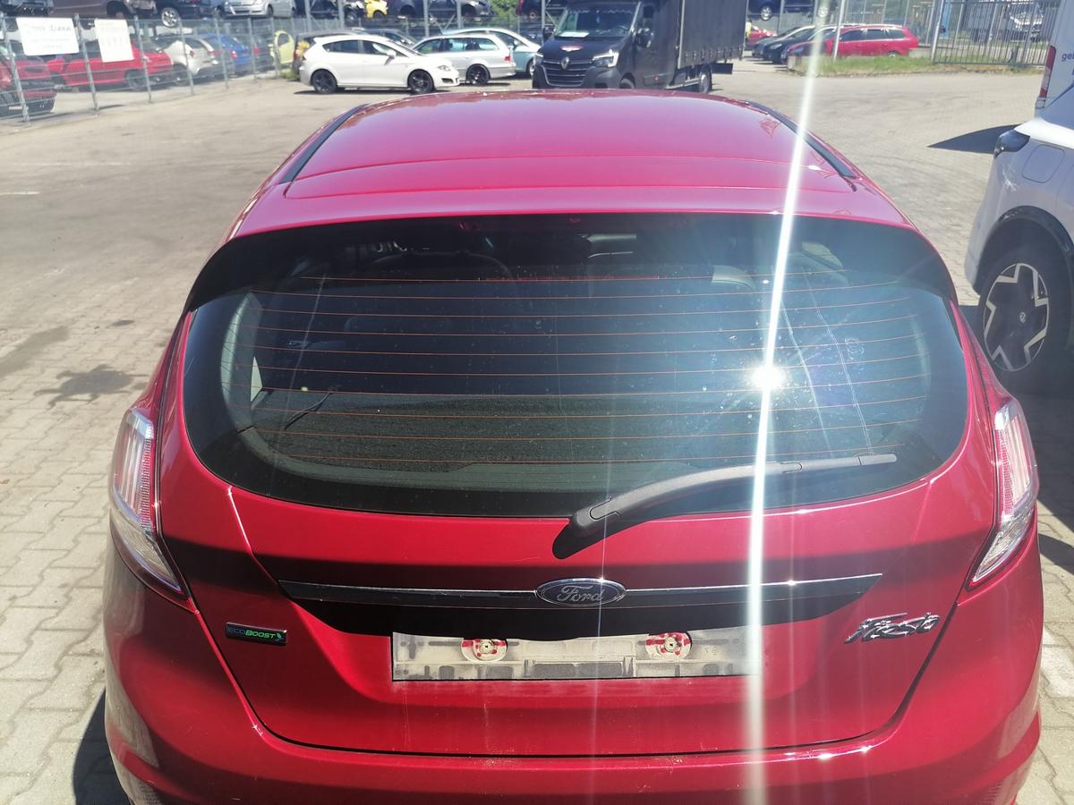 Ford Fiesta JA8 original Heckklappe mit Heckscheibe Candy Rot Bj.2017